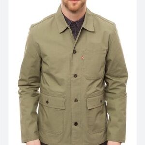 Levi's Men's Utility Skater Style Military  - Jacket -Baggy Fashion